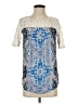 Akemi + Kin Blue Short Sleeve Blouse Size XS - photo 1