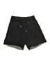 Celebrity Pink Solid Black Athletic Shorts Size S - photo 1