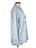 Topshop Blue Long Sleeve Blouse Size 8 - photo 4