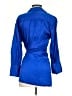 Zara Blue 3/4 Sleeve Button-Down Shirt Size S - photo 2