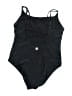 Hurley Solid Black One Piece Swimsuit Size XL - photo 2