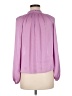 1.State 100% Polyester Purple Long Sleeve Blouse Size M - photo 2
