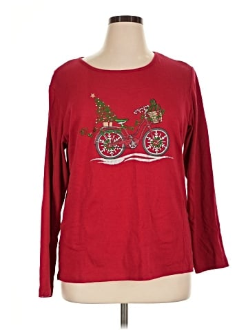 Karen Scott 3/4 Sleeve T-Shirt (view 1)