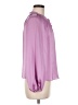 1.State 100% Polyester Purple Long Sleeve Blouse Size M - photo 4
