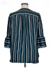 INC International Concepts 100% Polyester Blue 3/4 Sleeve Blouse Size XL - photo 2