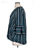 INC International Concepts 100% Polyester Blue 3/4 Sleeve Blouse Size XL - photo 5