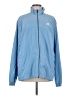 Adidas 100% Polyester Solid Blue Track Jacket Size M - photo 1