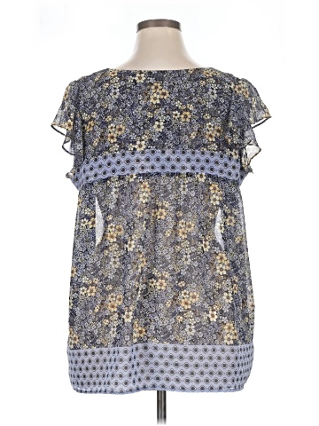 Ann Taylor LOFT Outlet Short Sleeve Blouse (view 2)