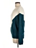 Express Color Block Green Pullover Sweater Size S - photo 5