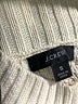 J.Crew 100% Cotton Ivory Turtleneck Sweater Size S - photo 7
