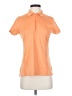 PETER MILLAR Orange Short Sleeve Polo Size S - photo 1