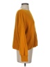 French Connection 100% Cotton Orange Gold Pullover Sweater Size XS - photo 4
