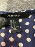 Forever 21 Polka Dots Blue Casual Dress Size S - photo 7