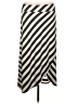 Athleta Stripes Ivory Casual Skirt Size L - photo 1
