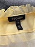Escada Yellow Sleeveless Blouse Size EU 36 / US 6 - photo 7