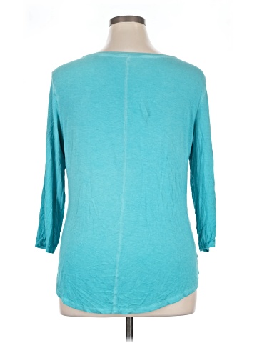 a.n.a. A New Approach 3/4 Sleeve T-Shirt (view 2)
