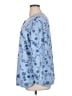 Classic Elements Blue Long Sleeve Henley Size 16-18W - photo 5