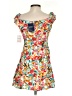 Forever 21 100% Rayon Tropical Teal Cocktail Dress Size S - photo 2