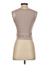 Zobha Tan Sleeveless T-Shirt Size S - photo 2