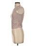 Zobha Tan Sleeveless T-Shirt Size S - photo 5