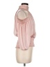 1.State 100% Polyester Pink Sleeveless Blouse Size M - photo 4