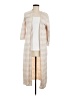 Garnet Hill 100% Linen Tan Kimono Size M - photo 1