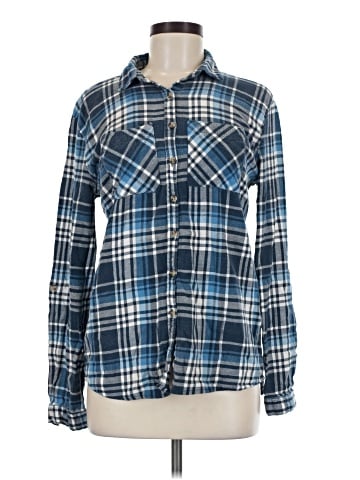 Passport Long Sleeve Button-Down Shirt (view 1)