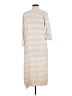 Garnet Hill 100% Linen Tan Kimono Size M - photo 2