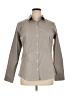 Eddie Bauer Houndstooth Gray Long Sleeve Button-Down Shirt Size XL - photo 1