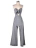 Papaya Plaid Gray Jumpsuit Size S - photo 1