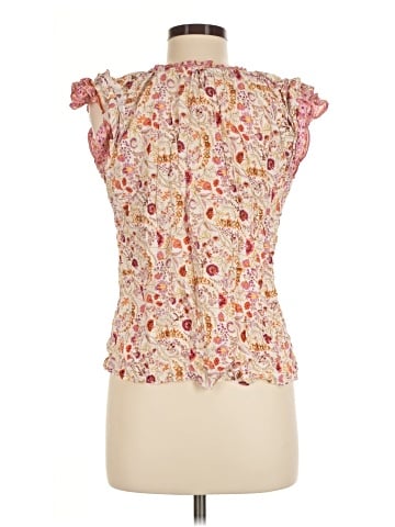Rose + Olive Sleeveless Blouse (view 2)