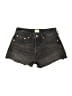 Levi's Black Denim Shorts Size 27 waist - photo 1