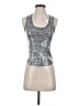 Pilcro Silver Sleeveless Top Size XS - photo 1