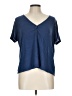 Old Navy Blue Short Sleeve Henley Size L - photo 1