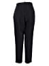 Karen Scott 100% Polyester Chevron-herringbone Black Dress Pants Size 16 - photo 2