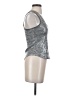 Pilcro Silver Sleeveless Top Size XS - photo 4