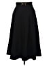 DAZY 100% Polyester Solid Black Formal Skirt Size M - photo 1