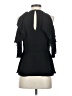 Theory 100% Silk Black 3/4 Sleeve Silk Top Size P (petite) - photo 2