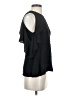 Theory 100% Silk Black 3/4 Sleeve Silk Top Size P (petite) - photo 4