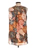 Rose + Olive 100% Polyester Orange Sleeveless Blouse Size L - photo 2
