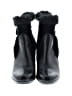 AQUATALIA Black Ankle Boots Size 6 1/2 - photo 2