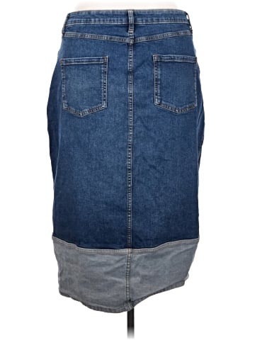 Simply Vera Vera Wang Denim Skirt (view 2)