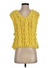Zara Yellow Sweater Vest Size XS - photo 1