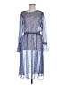 Sam & Lavi 100% Polyester Blue Casual Dress Size M - photo 1