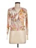 Tiny 100% Rayon Gold Long Sleeve Blouse Size XS - photo 1