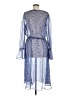 Sam & Lavi 100% Polyester Blue Casual Dress Size M - photo 2