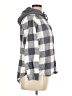 Time and Tru 100% Cotton Checkered-gingham Gray Jacket Size XL - photo 4