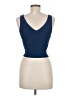 Lush Blue Sleeveless Top Size M - photo 2