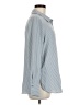 Adrianna Papell 100% Polyester Stripes Gray Long Sleeve Blouse Size M - photo 4