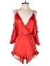 Lovers + Friends 100% Polyester Red Romper Size XS - photo 1